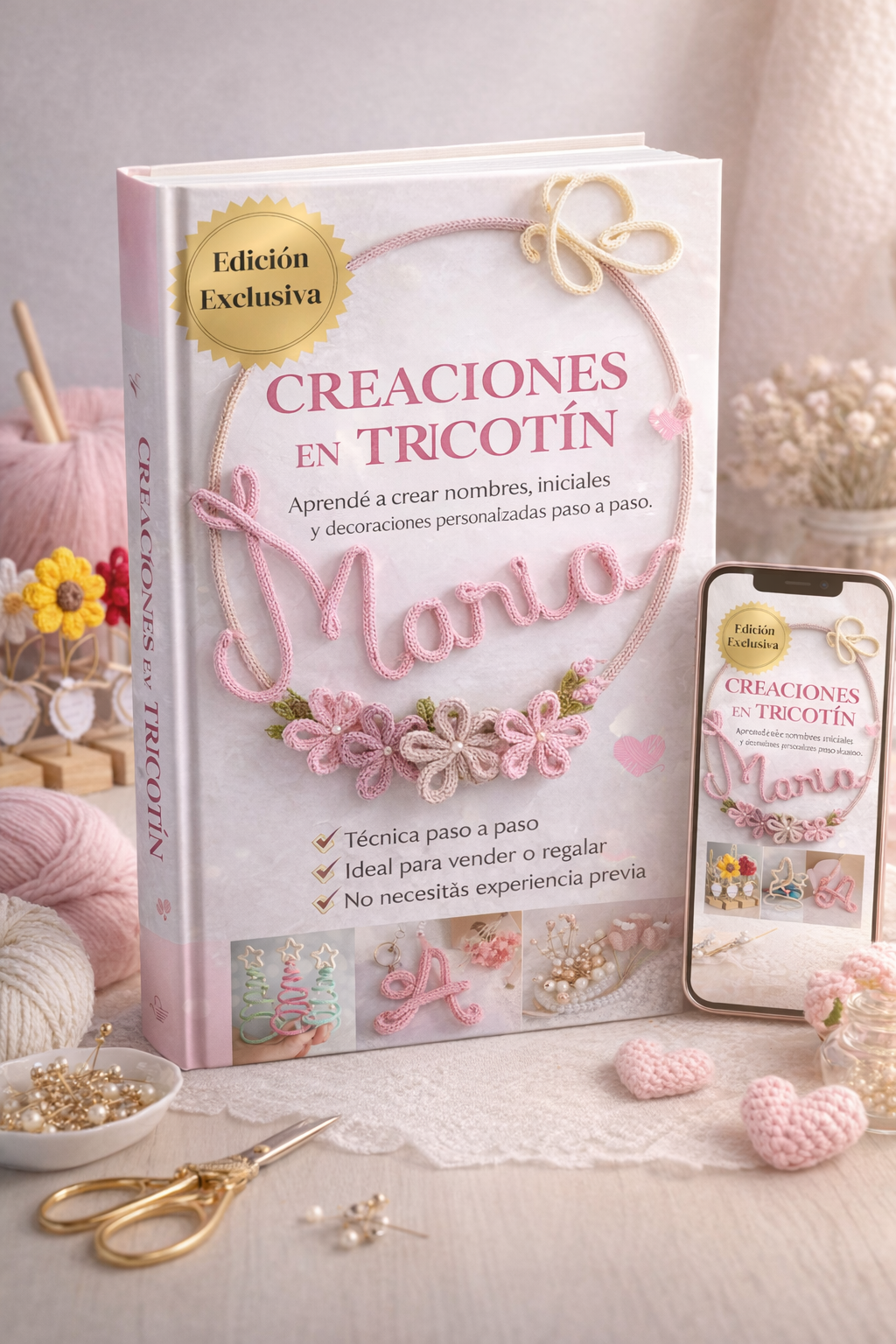 Creaciones en Tricotín - Guía completa (75 páginas)