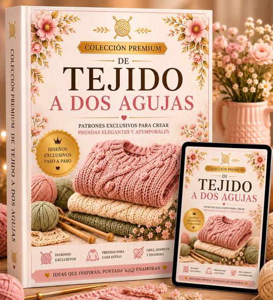 🧶 Tejidos a Dos Agujas que Enamoran